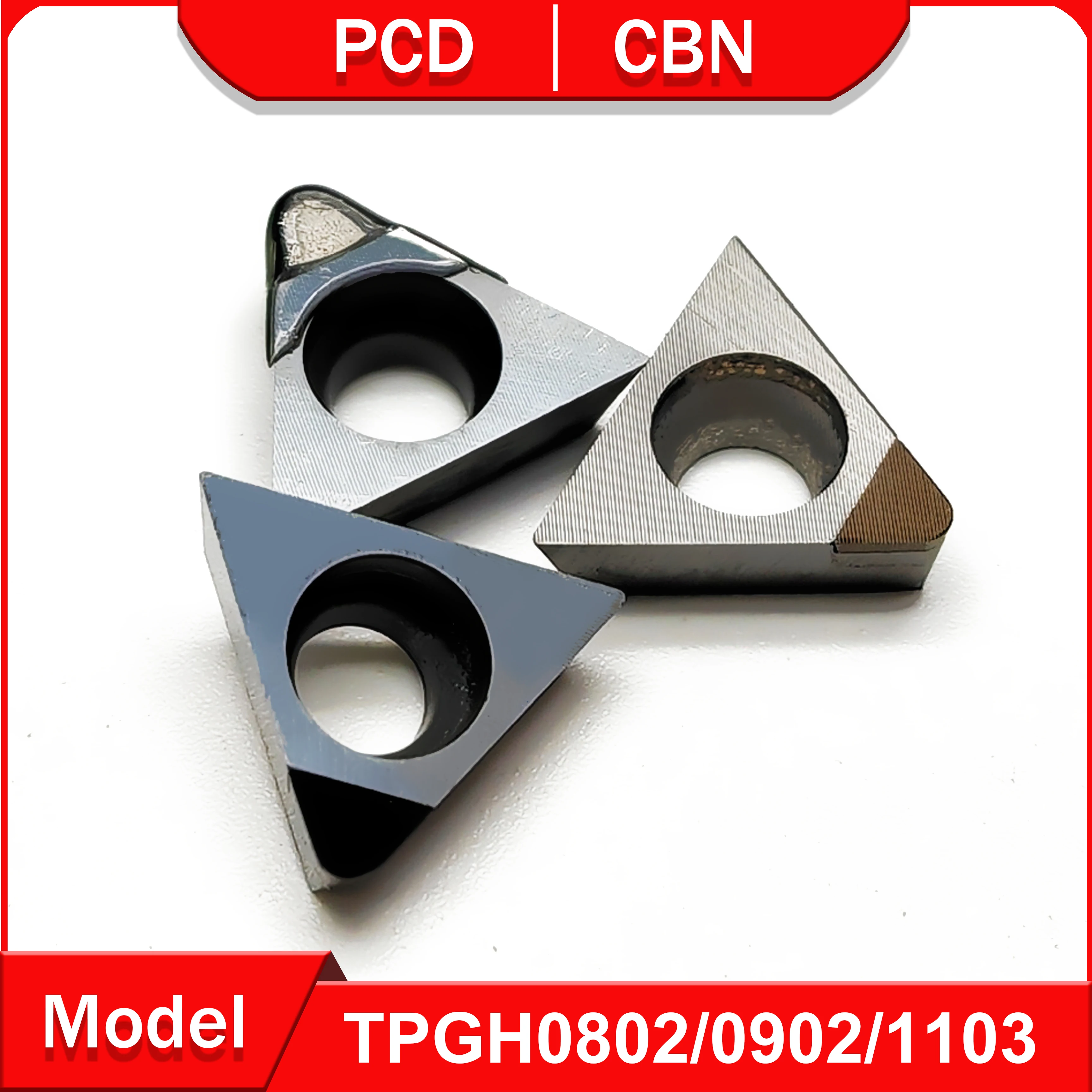 

PCD TPGH 080202 080204 090202 090204 110302 110304 110308 Internal hole boring tool for aluminum copper CBN hard steel and iron