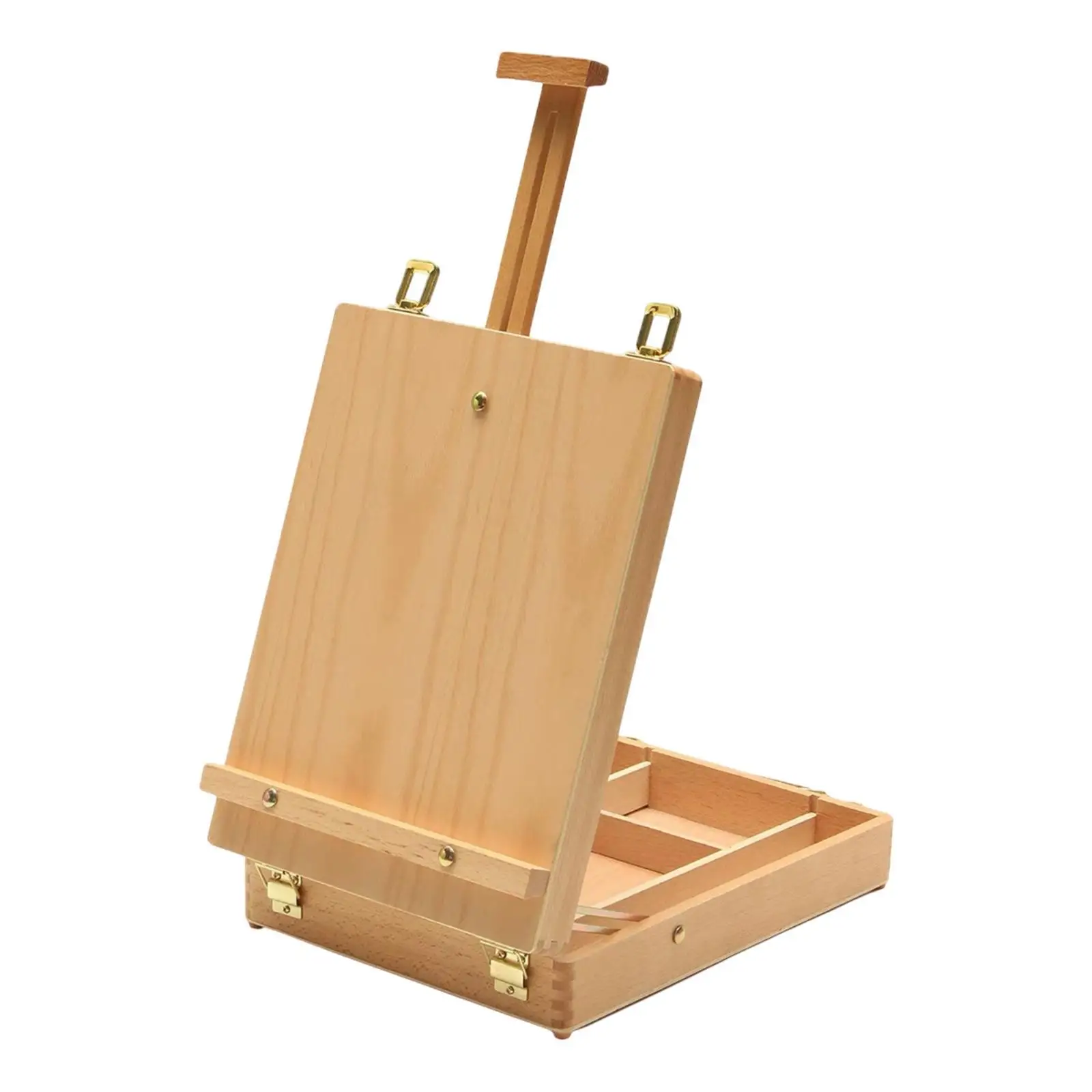 Table Easel Desktop Sketch Box Supplies Sketching Box Easel Desktop Art Easel for Artist Studio Beginner Student Painting