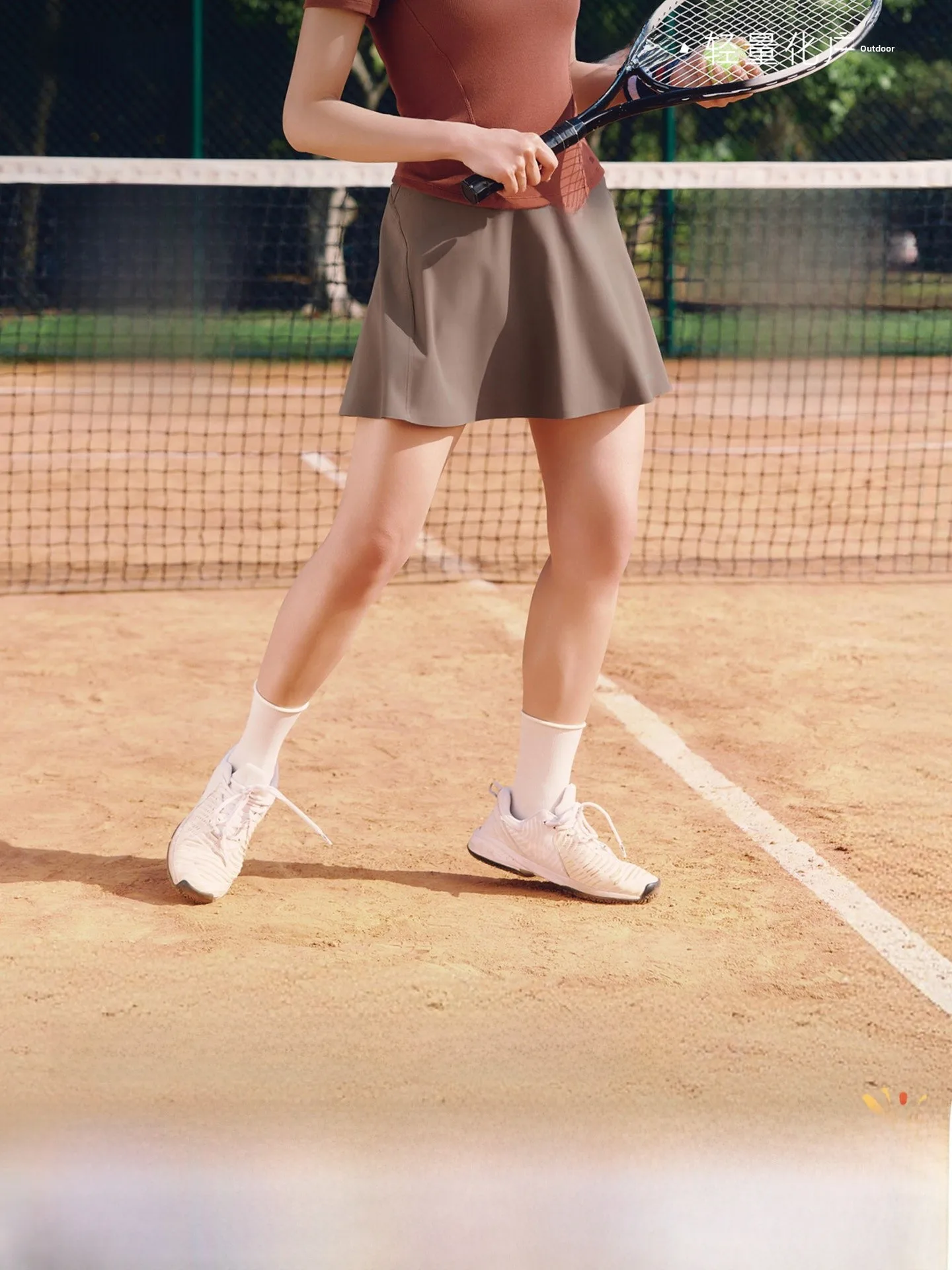 

High Elastici Breathable Casual Fitn Skirt Women's Spring Summer New Badminton Tennis Skirt Spor Skirt