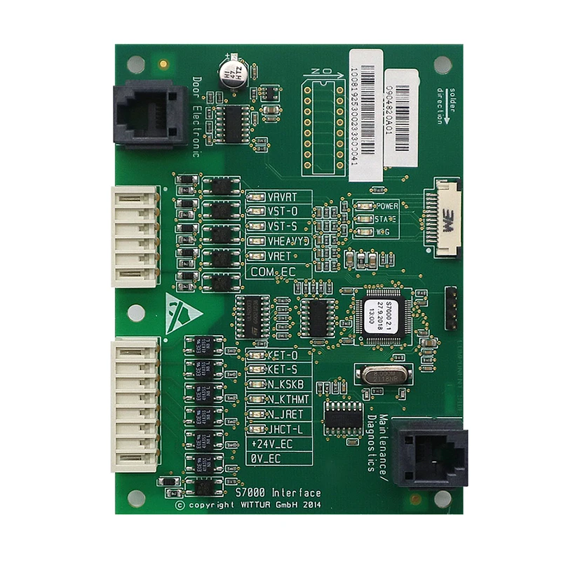 Modern Design High Quality Elevator Spare Parts Elevator Motherboard S7000 for Hotel and Apartment