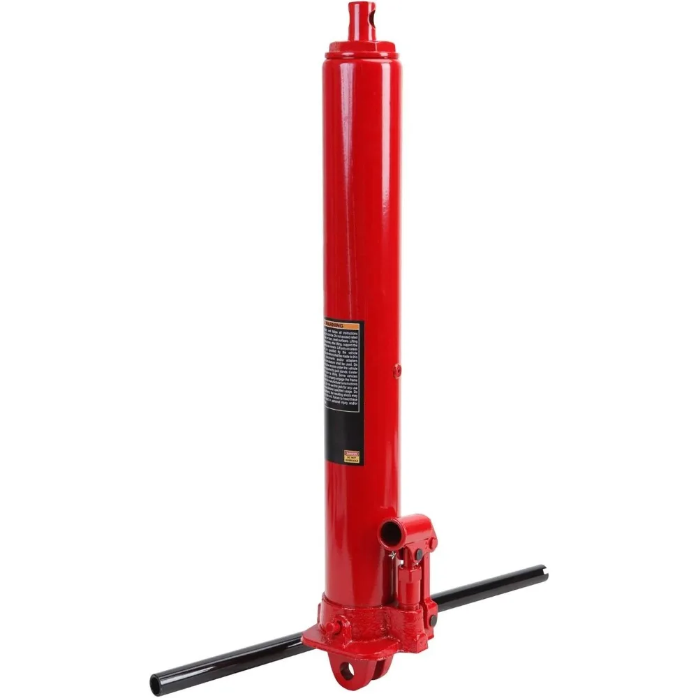 

8 Ton Hydraulic Long Ram Jack with Double Piston Pump & Clevis Base for Garage, Auto Shop, Farm Equipment