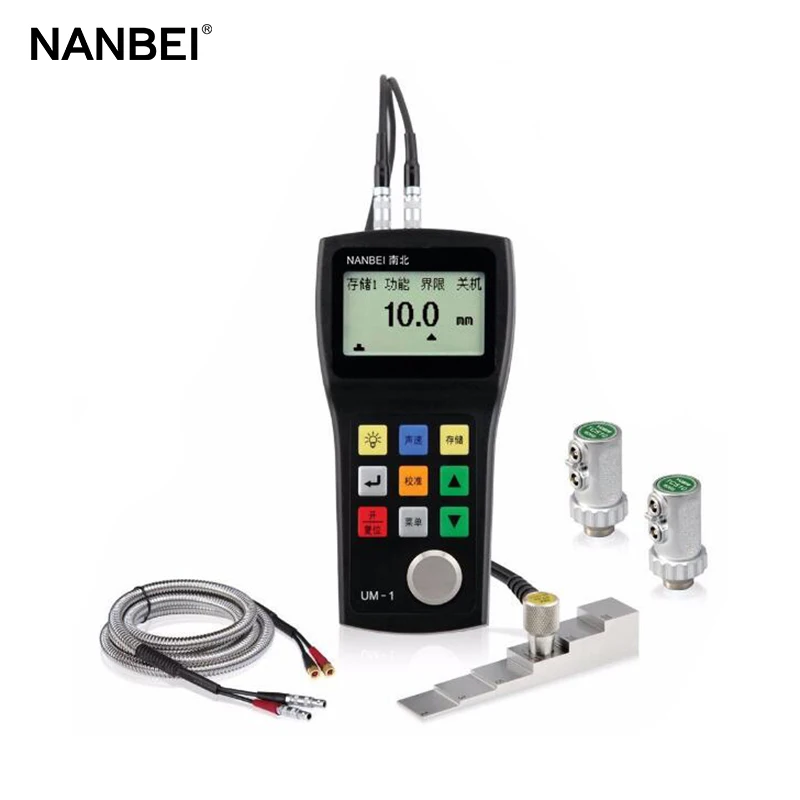 

High accuracy 0.001 metal plate ultrasonic thickness gauge meter