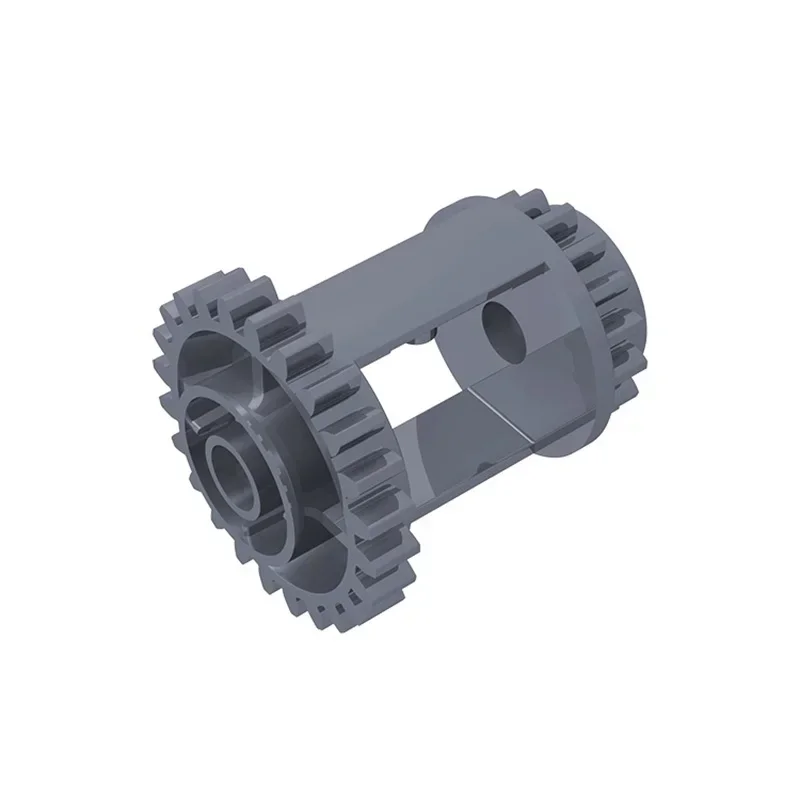 Gobricks 1 szt. MOC Koło Zębate Dyferencjał 24-16 Zębów Kompatybilne z Klockami Modelarskimi 6573 Części Zabawka Edukacyjna do Składania dla Dzieci