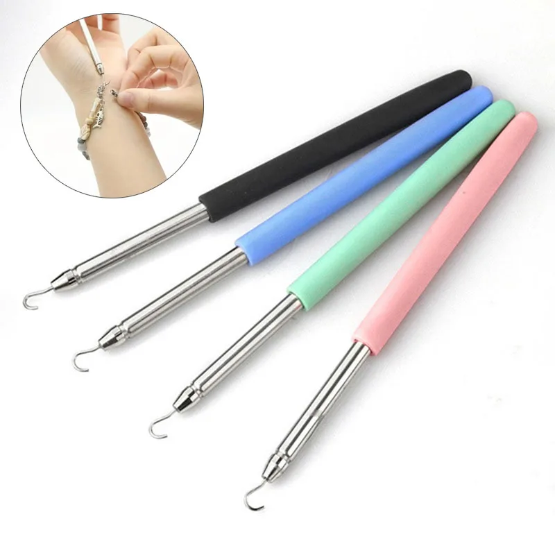 Bracelet Clasp Helper Tool Bracelets Jewelry Wearing Tools Bracelet Fastening Helper Plier Clip Quick Donning Hanging Device