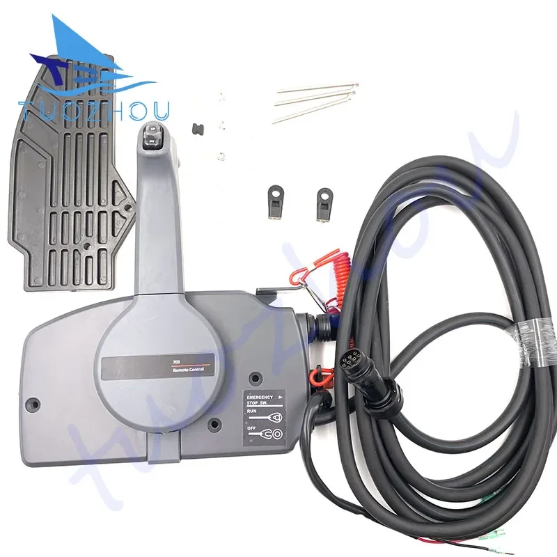 

10 pins remote control box for NEW YAMAHA outboard PN 703-48272-12,703-48272-12-00，pull to open