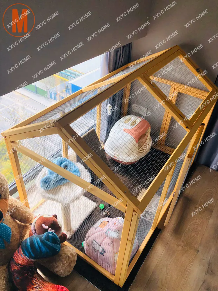 Chicken Cage Pet Cage Duck Coop Pigeon Rabbit Cage Net Frame Indoor and Outdoor Cat Dog Cage Chicken Coop House