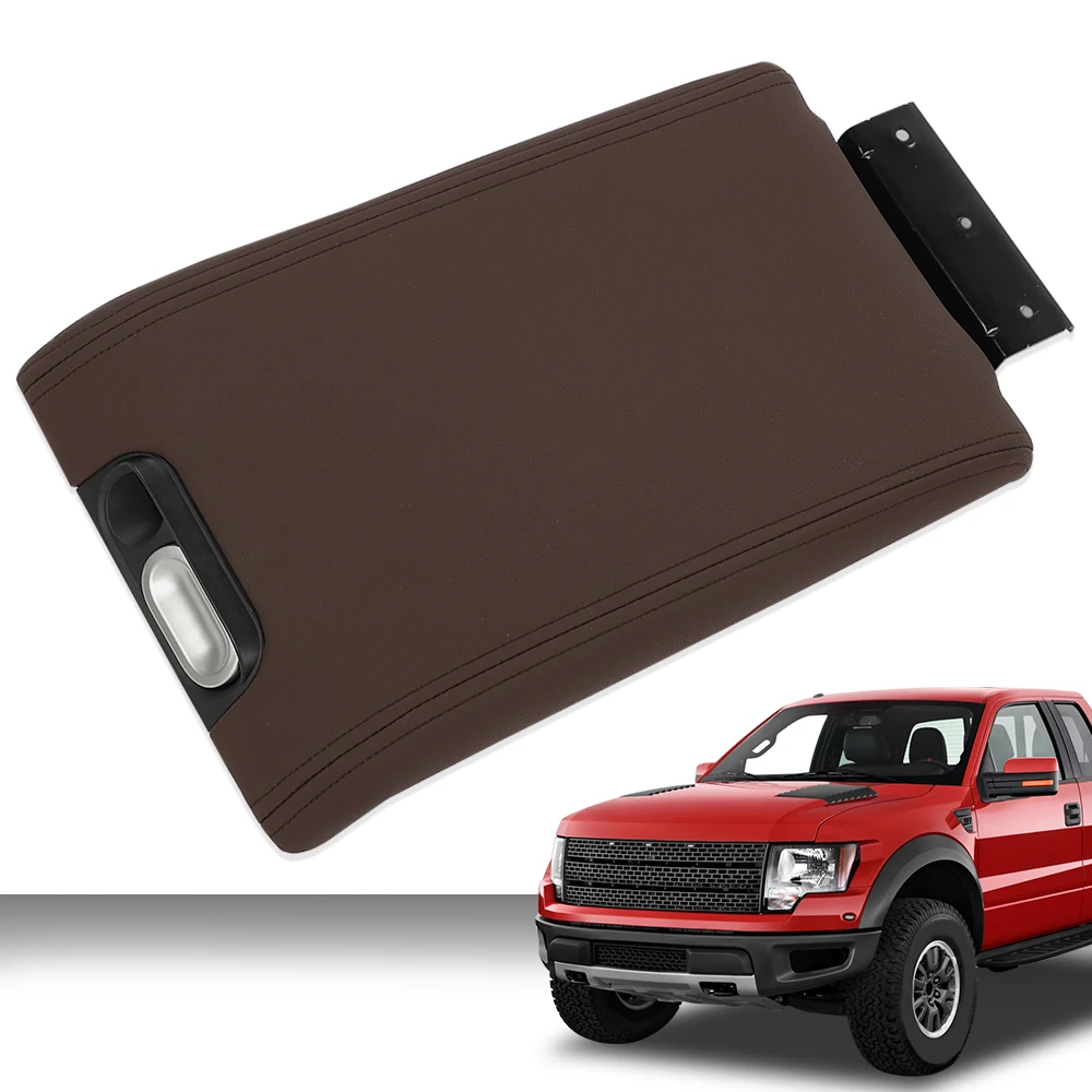 Center Console Armrest Lid Cover for Ford F150 2009-2014/Lincoln Mark Lt 2010-2014/Flow through Consoles Only 9L3Z1506024Cc