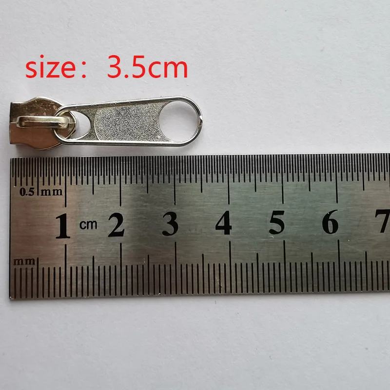 10-100 Pieces Colorful Zipper Sliders For 5# Nylon Zippers DIY Sewing Clothes Bag Quilt Cover Garment Accessories
