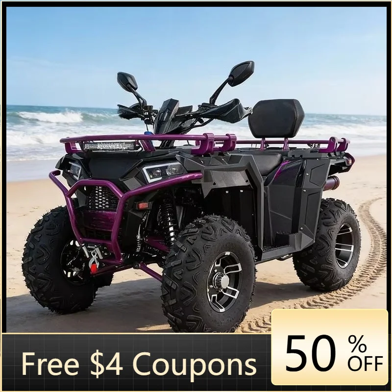 WB  Two-seater 200CC250cc All Terrain Vehicle (ATV) Agricultural Mountain Snow All Terrain Vehicle with Certification