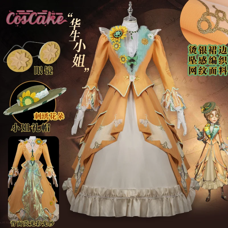 

Identity Ⅴ Reporter Costume Alice Derose Uniform Halloween Carnival Party Christmas Play Role Clothes Clothing