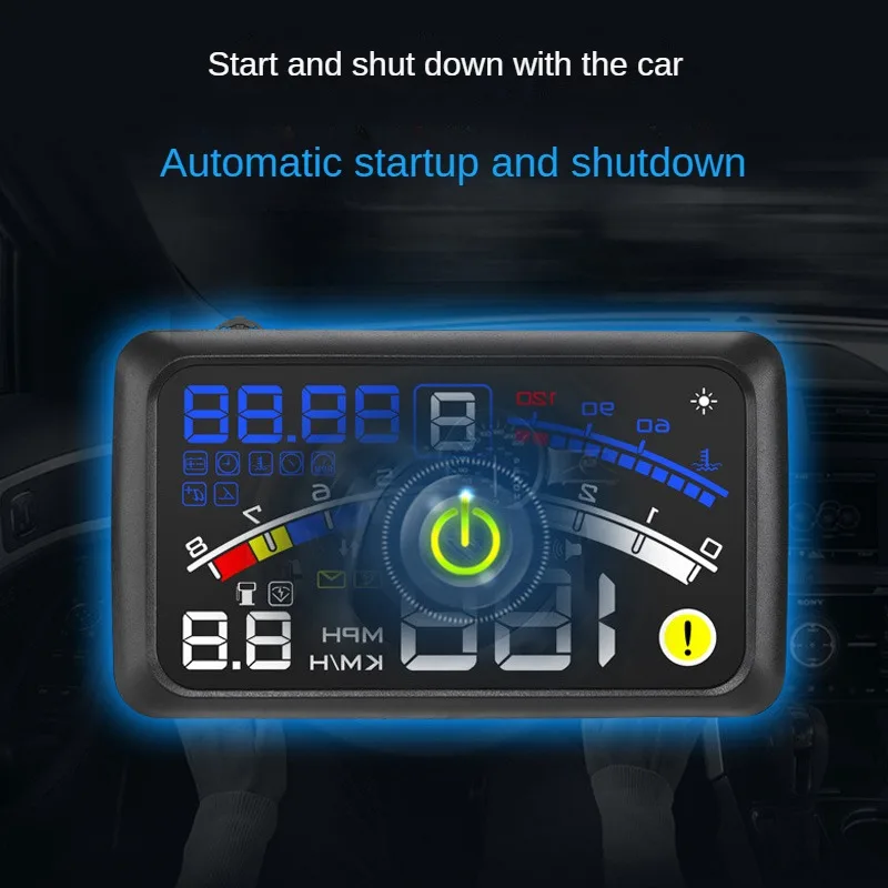 Display Head-Up per auto HUD Car Universal modificato portatile OBD HD schermo di visualizzazione del veicolo forniture automobilistiche