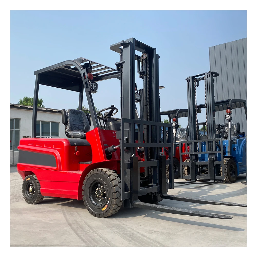 Premium CE 2T 2.5T AC Motor Drive Mini Electric Forklift Pallet Truck Lift Truck Electric Stacker Forklift Material Use
