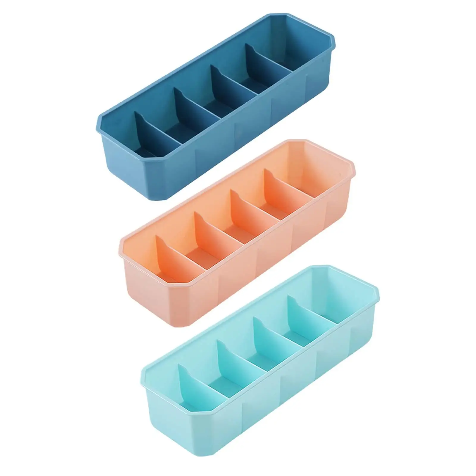 Compartment Organizer Boxes Save Space Multiuse Lingeries Storage Bins