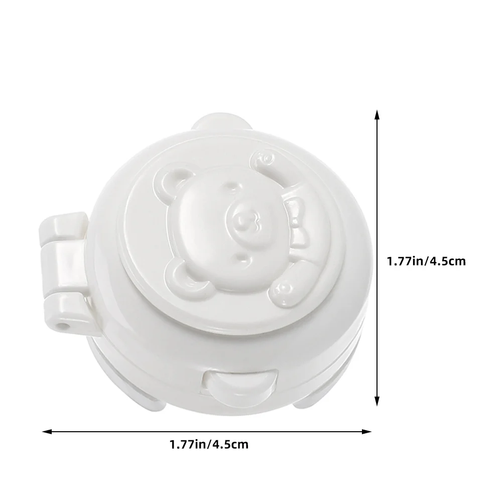 6 pièces Machine à laver bouton de voiture verrouillage de sécurité démarrage à l'épreuve des enfants bouton protecteur couvre rondelle serrures de sécurité pour enfants