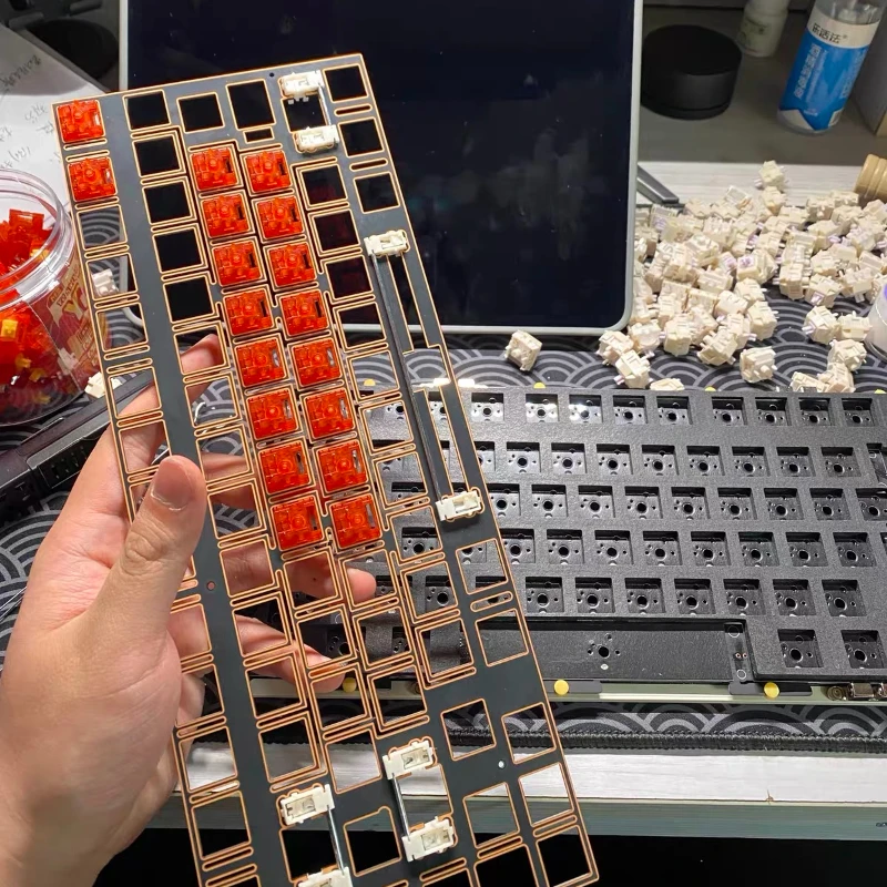 

Y2 Linear Switch Triggers 32g 40g 48g 53g Customized RGB Light Transmitting Gaming Mechanical Keyboard Accessory Switches Gifts