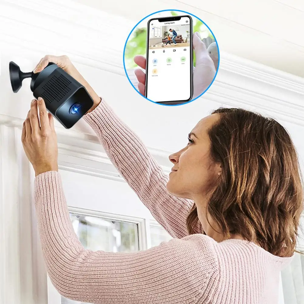 Camera An Ninh 1 Bộ Hữu Ích Không Dây Kết Nối Dài Lâu Wi-Fi Camera An Ninh Không Dây Trong Nhà IP Cho Văn Phòng