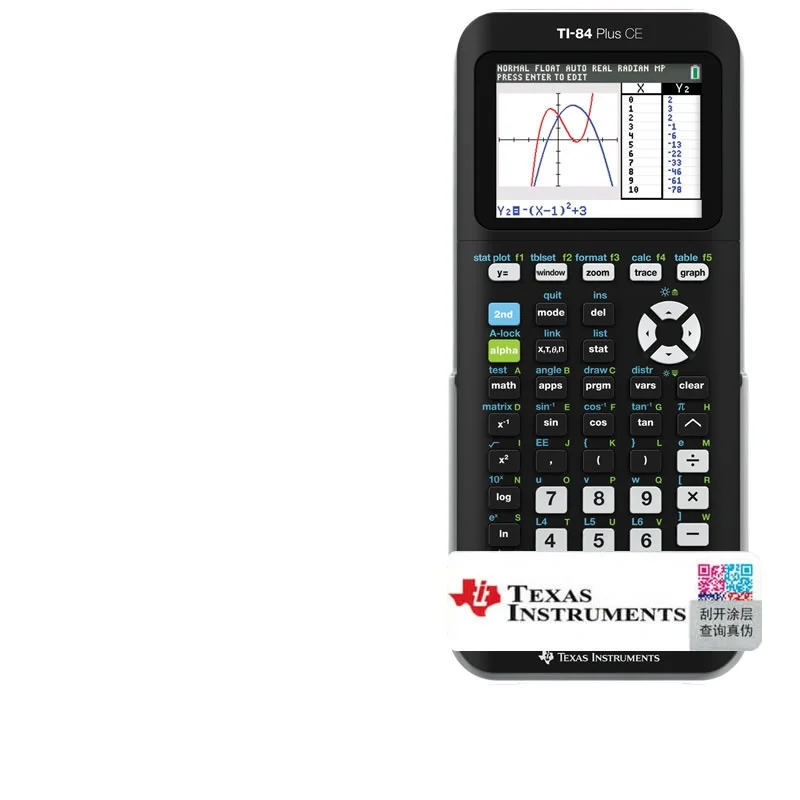 Instruments TI-84 Plus Ce calcolatrice di programmazione grafica con schermo a colori 84ce Sat/AP Exam Computer