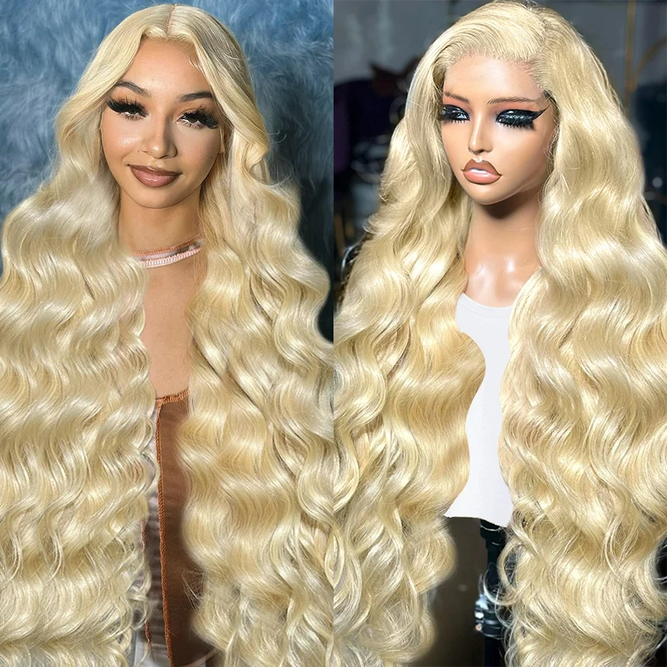 613 Body Wave 13x6 Hd Transparent Lace Frontal Human Hair Wig 30 Inch Lace Brazilian Wig 250 Density 13x4 Lace Front Wigs Woman