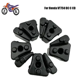 5 pcs Motorcycle Rear Wheel Damper Set Black Rear Wheel Damper for Honda VT750 DC C CD Shadow Sprocket Rubber Motorcycle