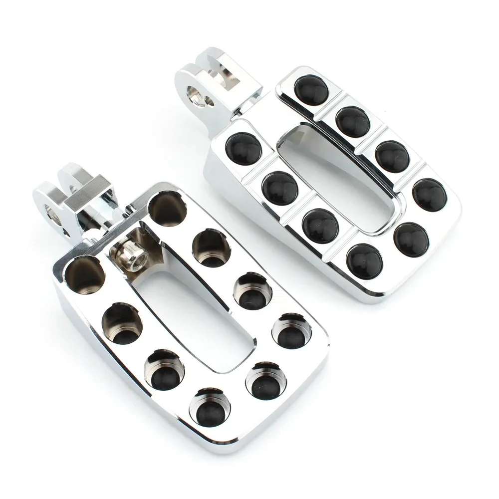 For Thunderbird T100 Bonneville Deluxe Sport Glide Driver Foot Pegs Rear Footrest Foot Pedal