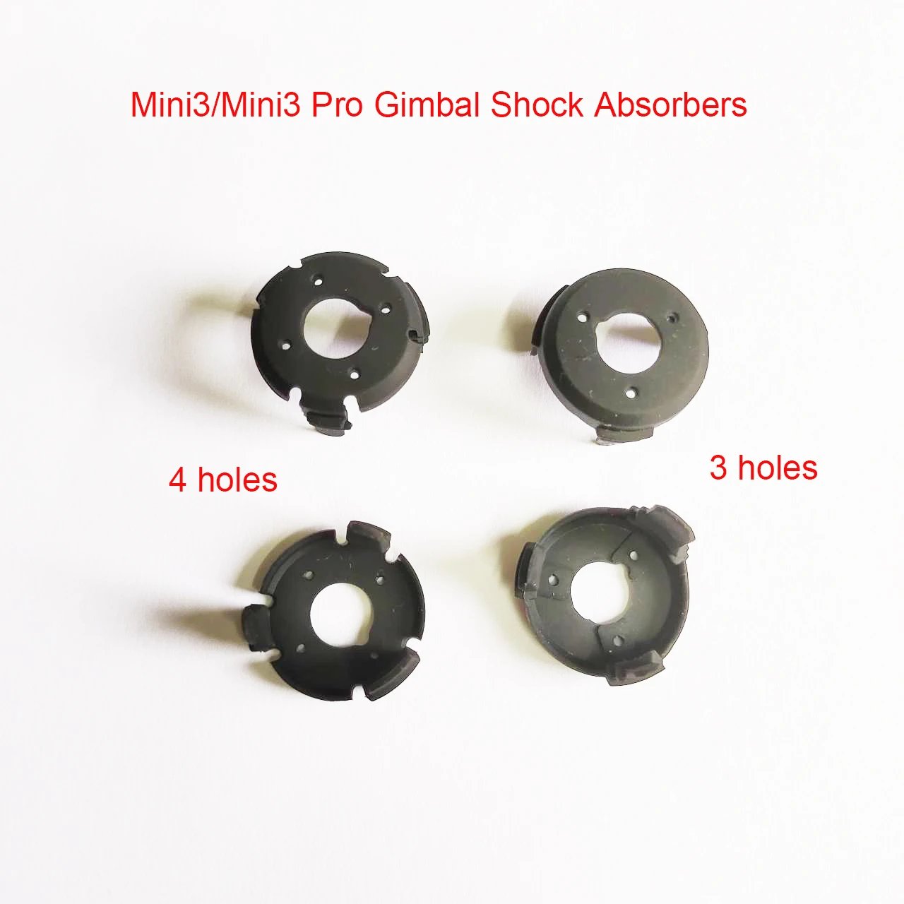 Brand New For DJI Mini3/Mini3 Pro Gimbal Shock Absorbers 3 Holes/ 4 Holes Drone Repair Parts