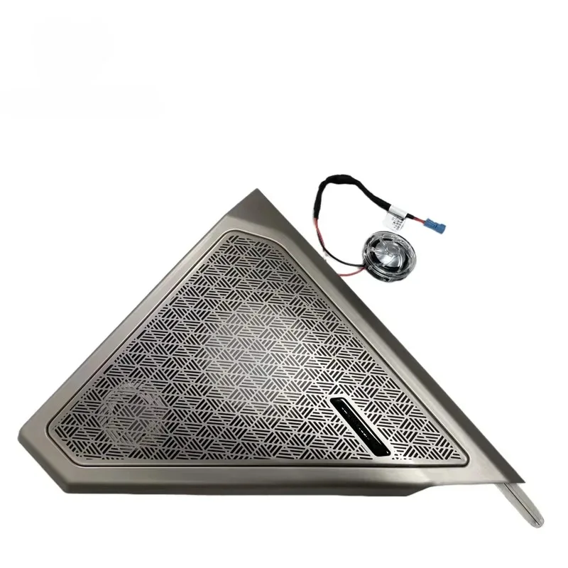 

High quality For 5 Series 530i 540i M550iX I5 G60 G68 B&W Design LED Ambient Light Sound Speaker Tweeter Cover Trim Kit Accessor