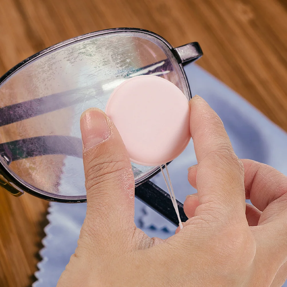 

6Pcs Screen Cleaning Wipes for Lenses Macaron Style Glass Cleaner Cloth for Phones Eyewear Laptops Stain Removal Portable