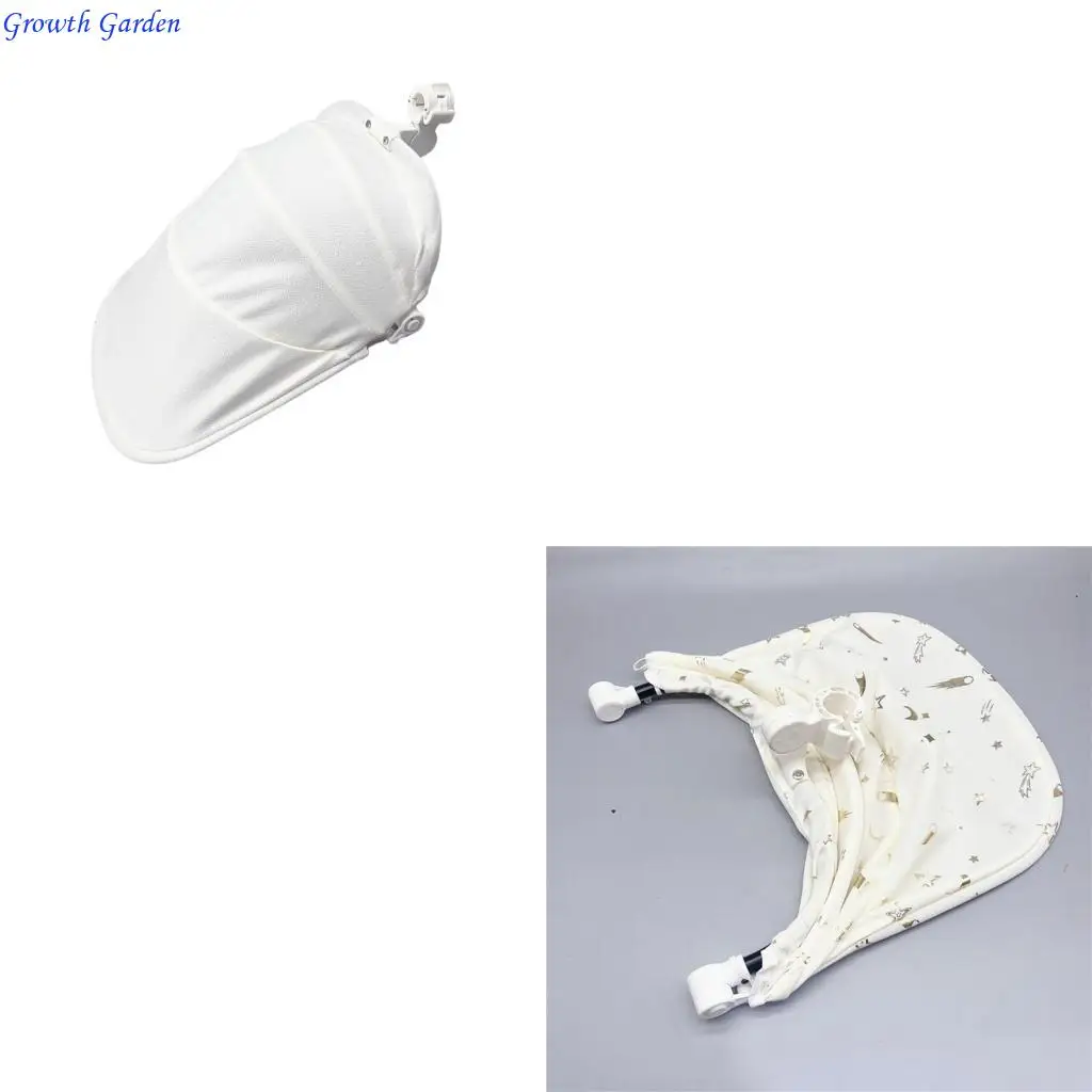 

Infants Baby Strollers Sunshade Canopy Sun Protections Pram Cart Top Awning E65D