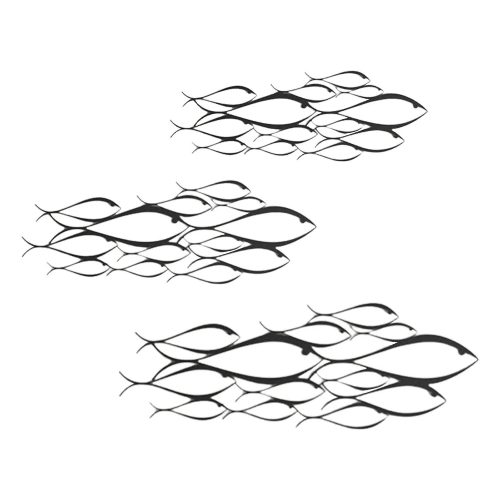 Kreative Fisch wand skulptur Kunst dekoration Eisen verzierung für Badezimmer Indoor Outdoor Wohnzimmer Schlafzimmer