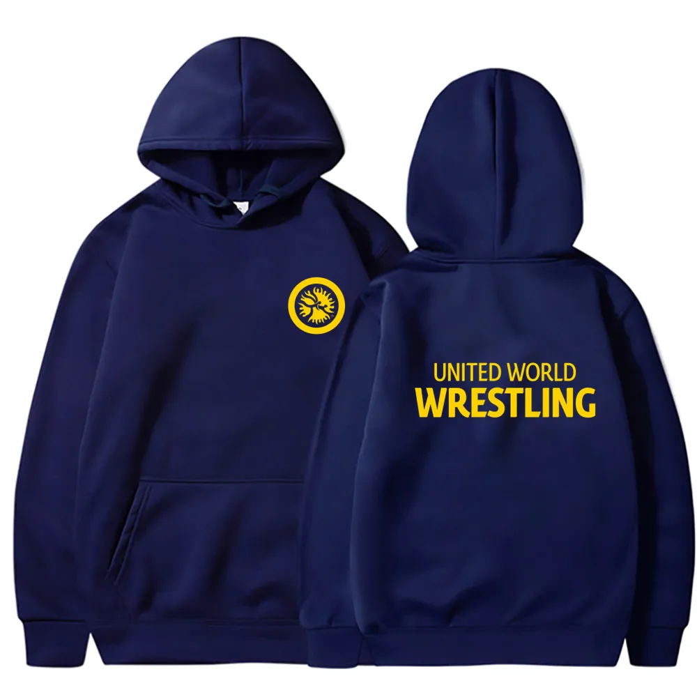 Herbst Winter United World Wrestling Sweatshirt Coole Herren Pullover Mode UWW Hoodies Unisex Streetwear Tops – Detail 27