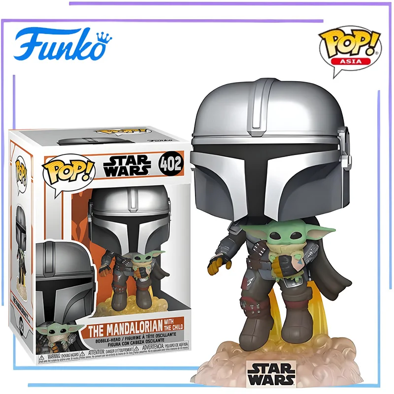 

Genuine Edition FUNKO POP Star Wars Series: The Mandalorian Anime Action Figure Ornament Model Toys Assembly Collectible Model