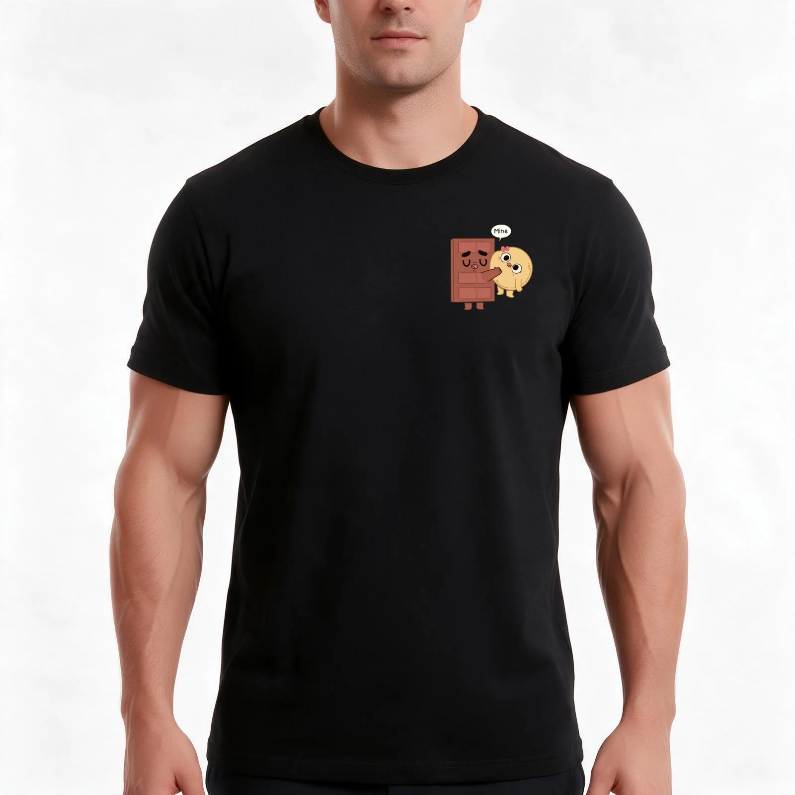 Pancake Mine T-Shirt Summer Casual Cotton Tee Oversized Streetwear Tops Vintage Graphic Print Loose Fit Short Sleeve