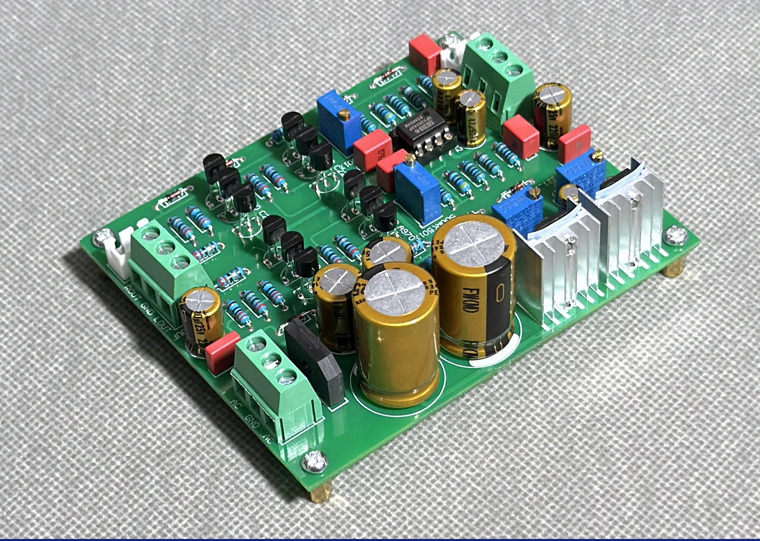 مرجع خط مالان محسّن OPA2604AP عازلة لوحة تضخيم الإشارة قبل المرحلة اللوحة النهائية