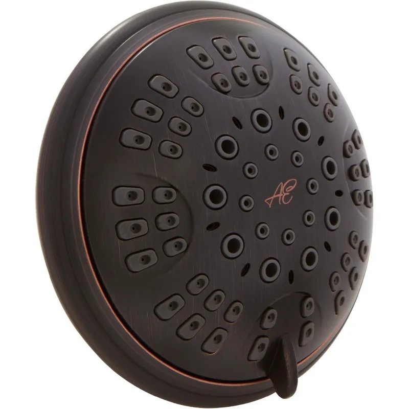 

6 Function Adjustable Luxury Shower Head - High Pressure Boosting, Wall Mount, Bathroom Showerhead For Low Flow Showers