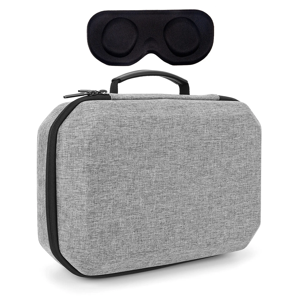 Custodia da trasporto con copriobiettivo per cuffie Meta Quest 3 VR Custodia per cuffie da gioco portatile Borsa antiurto con tracolla