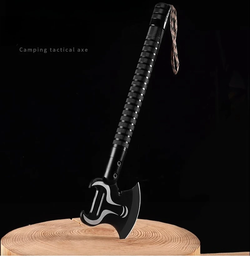 في الهواء الطلق متعددة الوظائف بقاء التكتيكية الفأس مركبة محمولة قطع مكافحة الحرائق المحمولة التخييم أداة الطوارئ