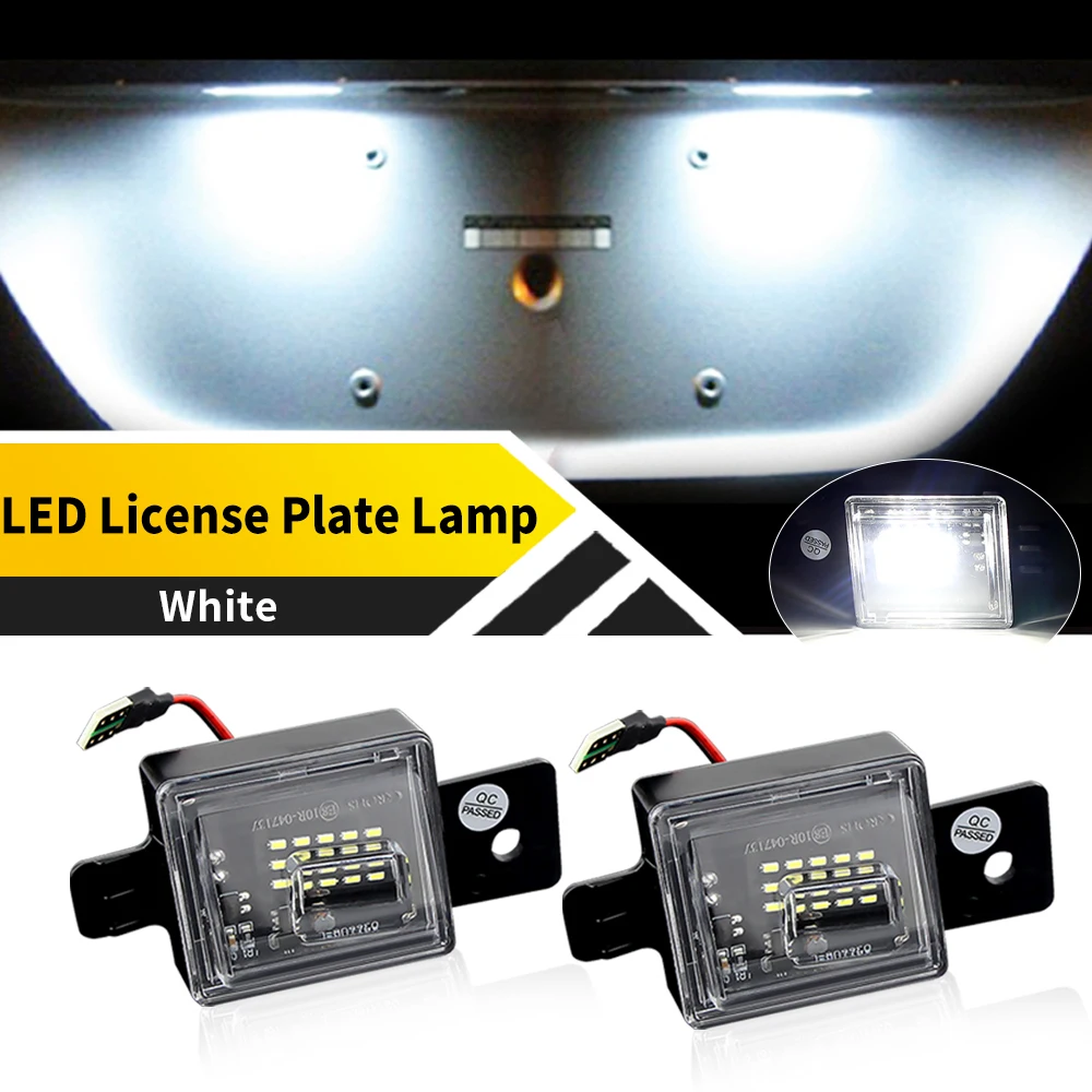 2PCS License Plate … - image