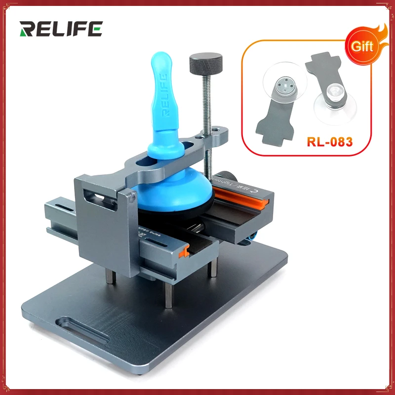 

RELIFE RL-601S Plus 2 in 1 Universal Mobile Phone Heating Free Screen Removal Separation Removal Mobile Phone Back Cover Clamp