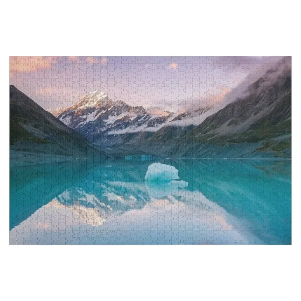 

Mt Cook Sunset Jigsaw Puzzle Baby Toy Jigsaw Pieces Adults Customizable Child Gift Puzzle