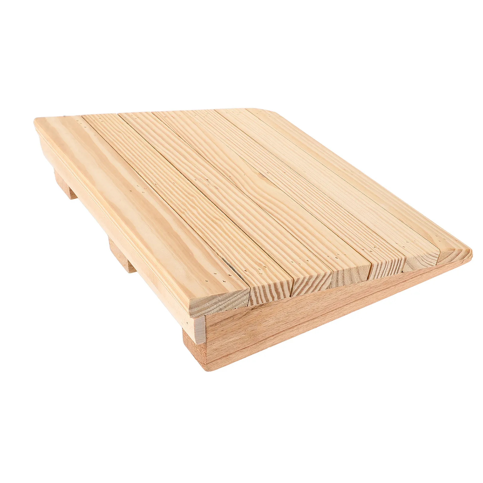 Premium Wood Curb Ramp for Doorways Steps Thresholds Wheelchair Scooter Motorcycle Driveway Garage Auto Vehicle Portable
