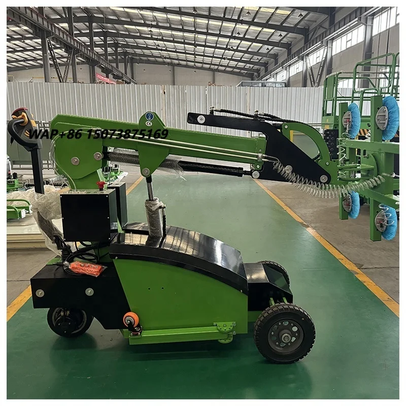 Window Installation Robot Electric Vacuum Glass Lift Trolley Moving Handling Equipment