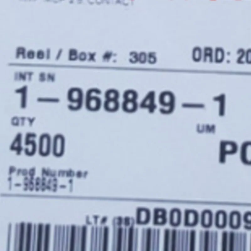 100pcs/lot 1-968849-1 17-20AWG 100% New