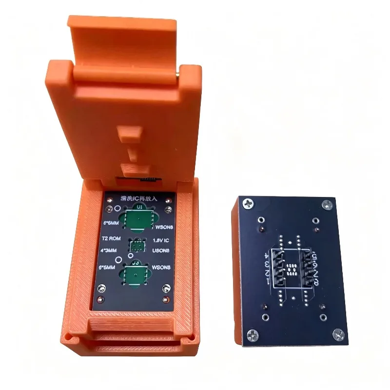 WSON8 Burning Seat TR ROM 6 * 5MM4 * 3MM USON8 WSON8 Three-in-one Chip Burning Clamshell Seat