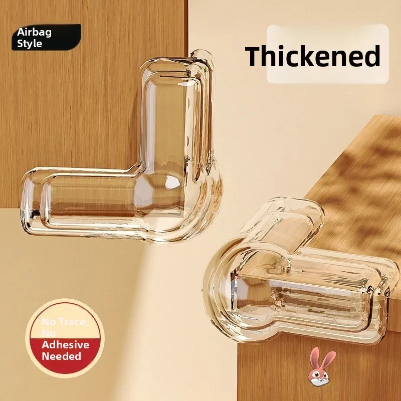 

Защитные уголки для стола из силикона, защита мебели от детей, бампер-накладка, защита углов с воздушной подушкой для малышей