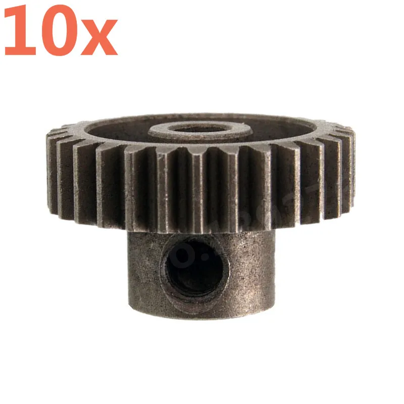 10Pcs 11189 Motor Gear 29T Metal HSP Spare Parts For 1/10 Scale Models EP RC Remote Control Car Parts Buggy XSTR Hobby Baja