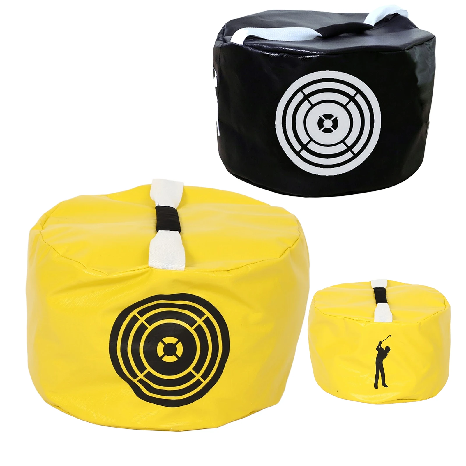 

Golf Hitting Bag Swing Trainer Training Aids Practice Tool Durable Water Resistant Bag
