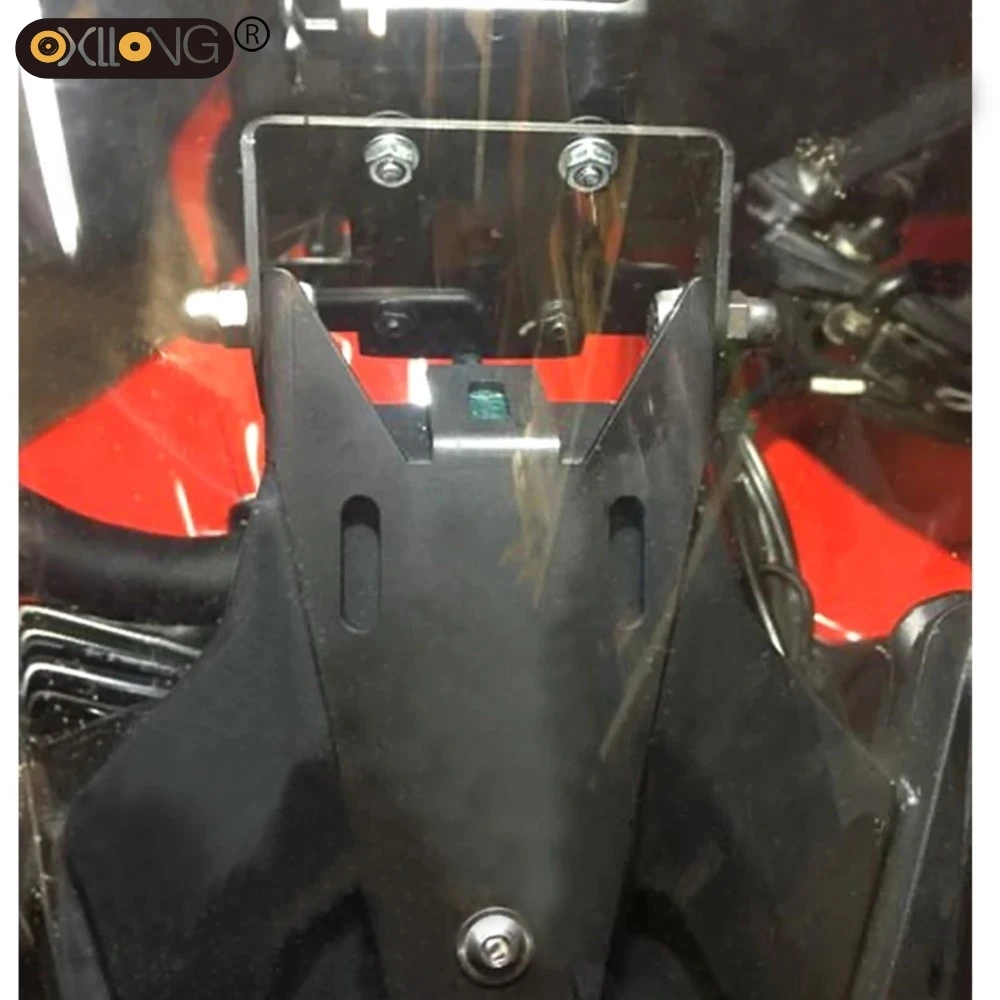 

FOR DUCATI MULTISTRADA 1200 2013-2014 MULTISTRADA1200 Motorcycle Accessorie GPS Phone Holder Stand Navigation Extension Bracket