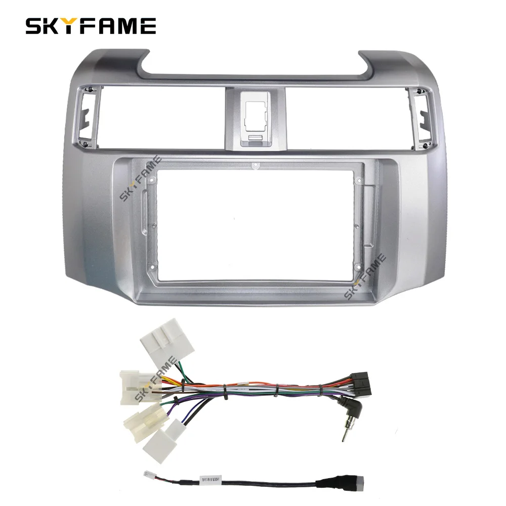 SKYFAME إطار السيارة فآسيا محول Canbus صندوق فك أندرويد راديو داش تركيب لوحة عدة لتويوتا 4 عداء