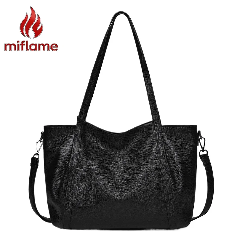 

Women's Shoulder Bag Genuine Leather Crossbody Tote with Large Capacity Unique Design Luxury Daily