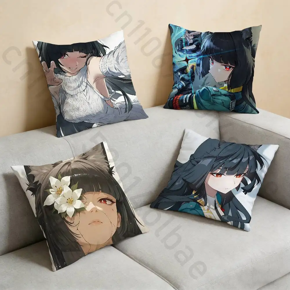 

H-Hoshimi M-Miyabi Pillow Case Sofa Living Room Bedroom Headboard Backrest Cushion Square Cushion Nap Time